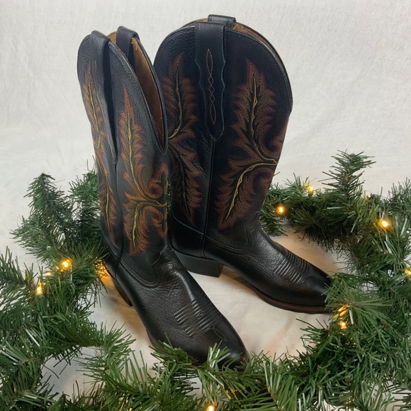 Ariat Heritage Elastic Calf Western Boots — Women’s 7B — Black — New Without Box - Picture 1 of 4